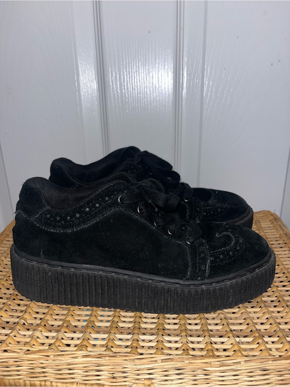 TUK Wingtip creeper sneakers